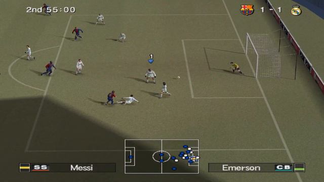 Gracious Goal from Lionel Messi @ Pro Evolution Soccer 6