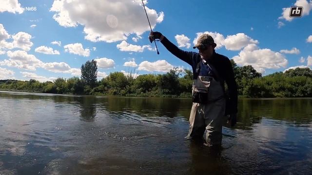 Голавль как из пулемета (часть 2). Ловля на блесны Русская блесна ("RB") смотреть онлайн