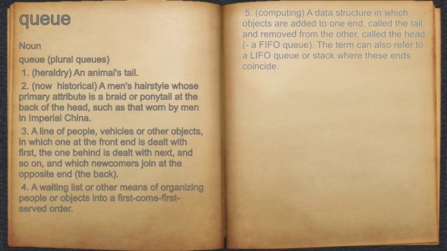 What does queue mean? смотреть онлайн