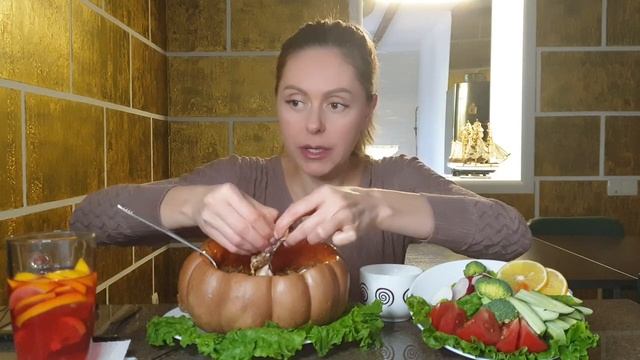 Есть или не есть?.../Мукбанг/ Рагу с курицей/ Овощи/ не АСМР/ Mukbang смотреть онлайн