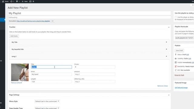 Create a Playlist with Sonic WordPress Theme смотреть онлайн
