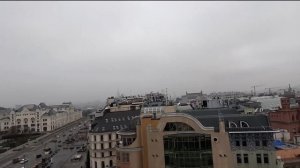 Москва. ЦДМ. Смотровая площадка на крыше.