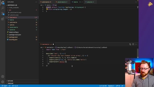 Test-driven development with TypeScript and Jest смотреть онлайн