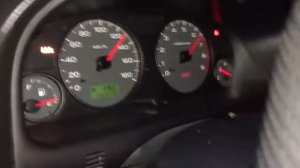 Разгон на стоковом Subaru без бустапа EJ205