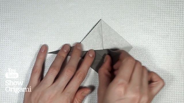 Оригами рыба #скат - Инструкция как сделать рыбу скат из бумаги смотреть онлайн