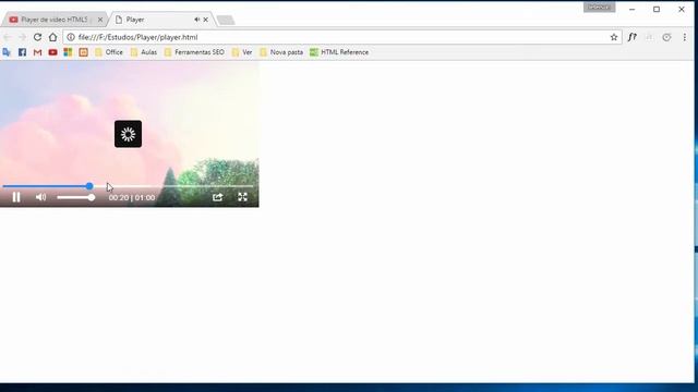 Como criar um player de vídeo HTML5 personalizado ( Correção ) смотреть онлайн