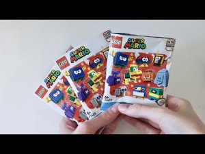 Распаковка наборов Lego Super Mario! Что внутри наборов?