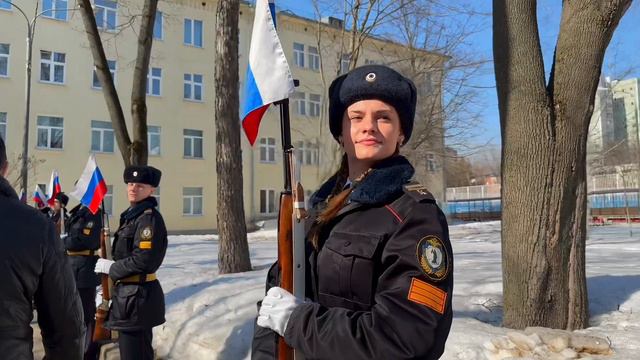 Кадетский корпус Колледжа полиции посетили российские космонавты