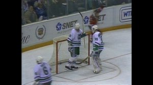 Dominik Hasek's First NHL Game (1990-91)