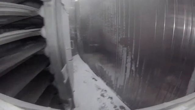Спиральный конвейер для шоковой заморозки (полуфабрикатов, мороженого, овощей, мяса)