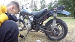 Обзор Мини-чоппера 75куб.