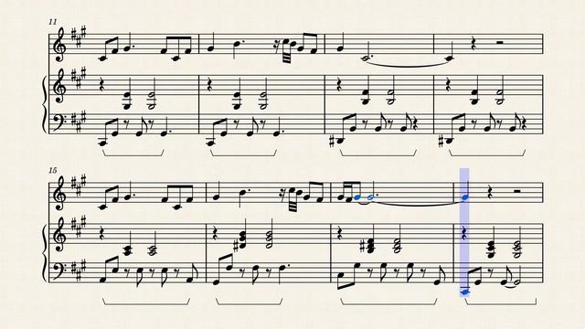 Ones Who Strive to Live - Genshin Impact (Piano/Flute Arrangement) смотреть онлайн