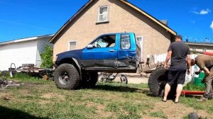 NEW BUILD! 2RZ Toyota Pickup Solid Axle Swap Project | Chevy 63s | Dual Trasfercases