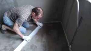 Заливка стяжки водяного теплого пола, часть 2