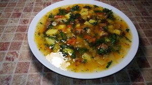 Домашний РАССОЛЬНИК из летней заготовки !!!