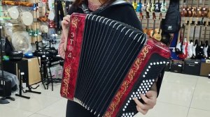 Баян для музыкальной школы BN-40-RD Этюд-205М2 ученический Тульская гармонь | обзор от MAJOR MUSIC