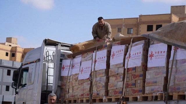 Китай передал гуманитарную помощь сектору Газа