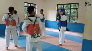 Taekwondo Sparring Fight Training  Part 1.mp4