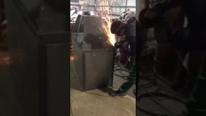 Процесс производства мангального комплекса