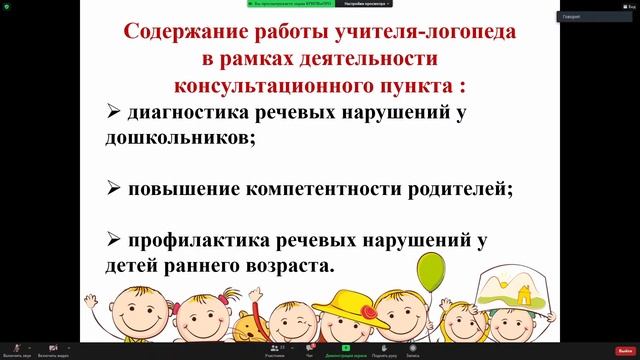 Псих-пед. поддержка родителей детей дошкольного возраста в условиях консультационного пункта