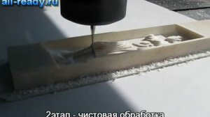 3D фрезеровка искусственного камня (ЧПУ)