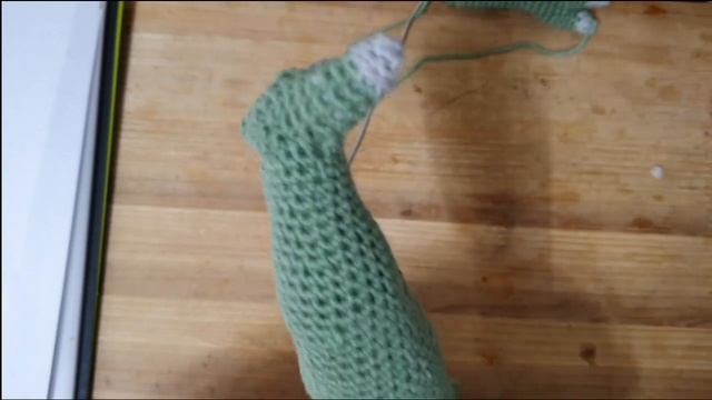 amigurumi baby yoda part3 смотреть онлайн