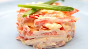 САЛАТ, который взорвал Интернет! Обалденный Салат Красное море | Это просто