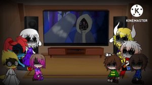 Undertale react to dust vs DustDust part 1/2