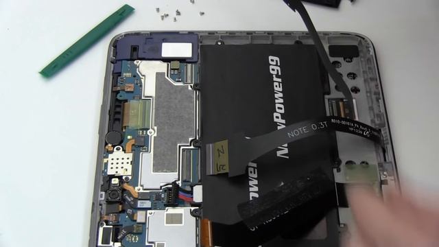 How To Replace Your Samsung GALAXY Note 10.1 GT-N8000 Battery смотреть онлайн