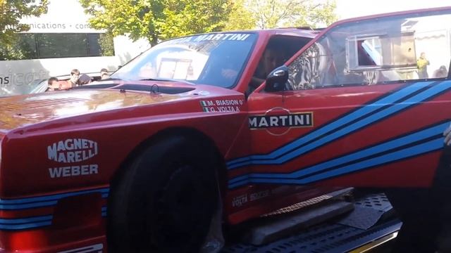 Lancia Delta ECV future rally car project, +600 HP from 1.8l engine смотреть онлайн