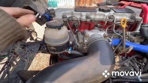 Toyota dyna (Hino dutro 4wd) с двигателем s05c 5.3L