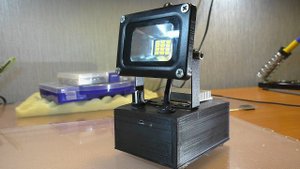САМОДЕЛЬНЫЙ АВТОНОМНЫЙ ПРОЖЕКТОР (3D печать)