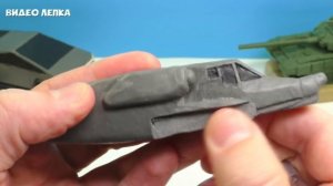 Лепим ВЕРТОЛЕТ Ка-50 Черная Акула из игры WAR THUNDER