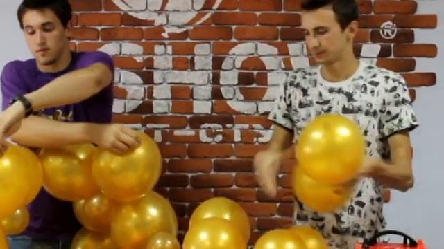 Колокольчик из шаров (balloon bell)