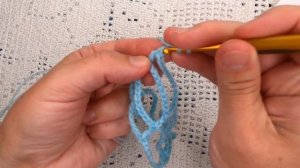 Ажурный ПАЛАНТИН "Цветочки" Вязание КРЮЧКОМ ,  crochet stole  ( шаль № 348)