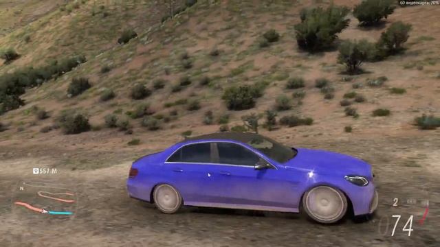 898HP MAX SPEED 389K/MH MERCEDES-BENZ E63 AMG STAGE 3/ FORZA HORIZON 5 смотреть онлайн