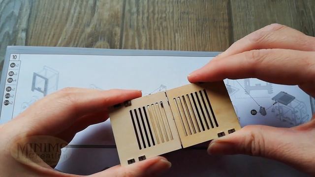 Robotime - ROKR - TREASURE BOX Assembly Tutorial - STEP BY STEP - Minimo Creation смотреть онлайн