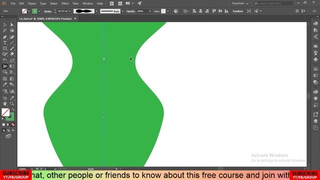 Graphic Design live class part -#4_1 | Batch - #6 - adobe illustrator cc bangle tutorial part - 4_1