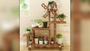 Как сделать подставку для цветов своими руками