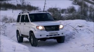 Преодоление подъема УАЗ Patriot 2013
