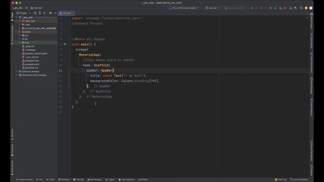Flutter Widets || Flutter AppBar, Body, Scaffold || Flutter Tutorial