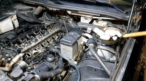 bmw x5 e53 промывка двигателя димексидом