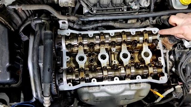Замена прокладки клапанной крышки. Шевроле Авео / Chevrolet aveo . смотреть онлайн