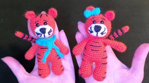 Тигренок амигуруми связать крючком. Символ 2022 года. Бесплатный МК. Легко и просто!