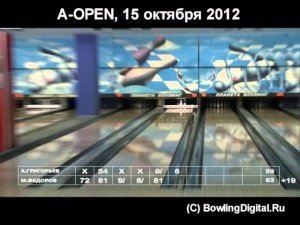 A-OPEN Коломенская, финал 15 октября 2012