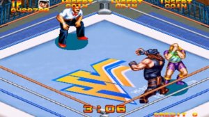 Fire Pro Gaiden: Blazing Tornado (Arcade) - JOHN BANTLINE SAIGO