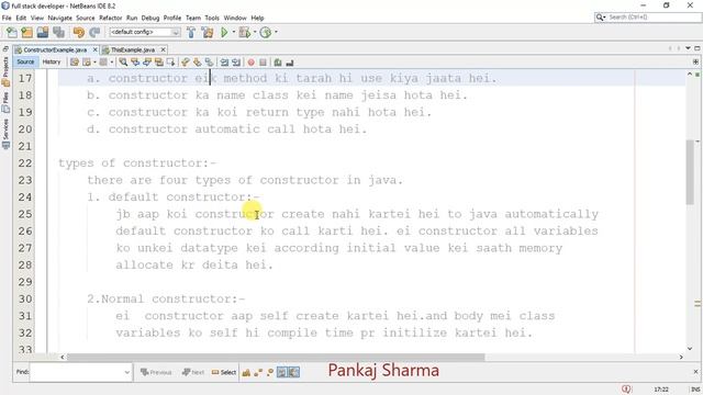 java constructor tutorial 11 смотреть онлайн