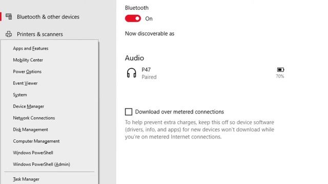 Fix Bluetooth Problem in P47 Wireless Headphones with windows смотреть онлайн