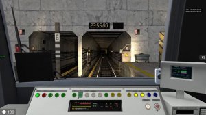 Metrostroi. Поездка по imagine line на metrostroi short server