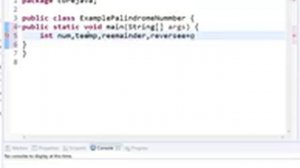 Java program to reverse a number and check if it is a Palindrome  by java temple